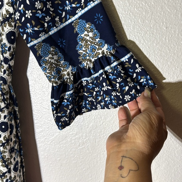 Altar’d State Faux Wrap Dress small - Picture 3 of 7